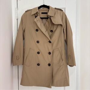 Uniqlo Classic trench coat with removable lining size xs women’s